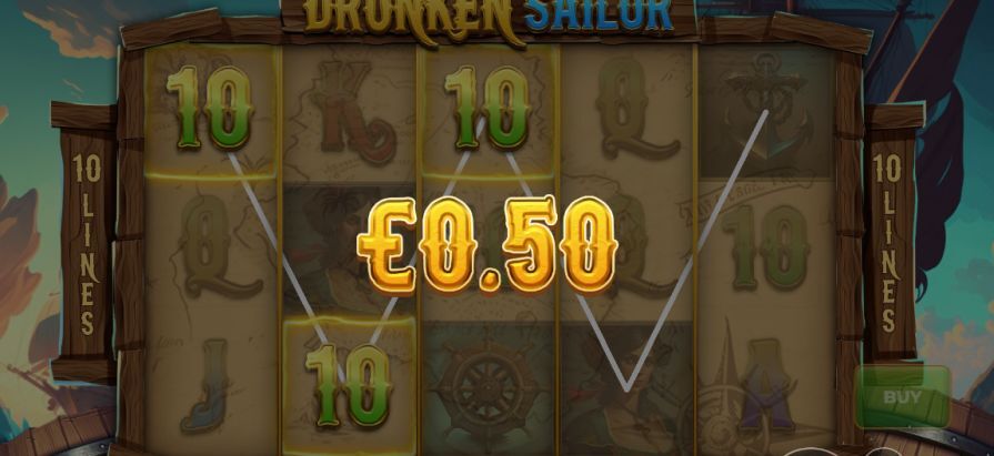Дизайн игры Drunken Sailor