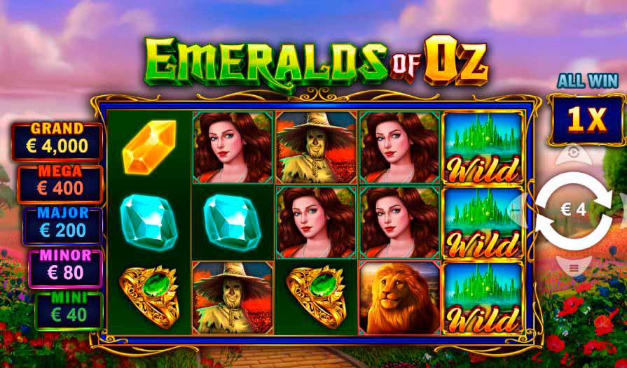 слот Emeralds of Oz