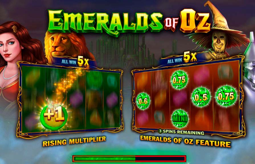 демо Emeralds of Oz