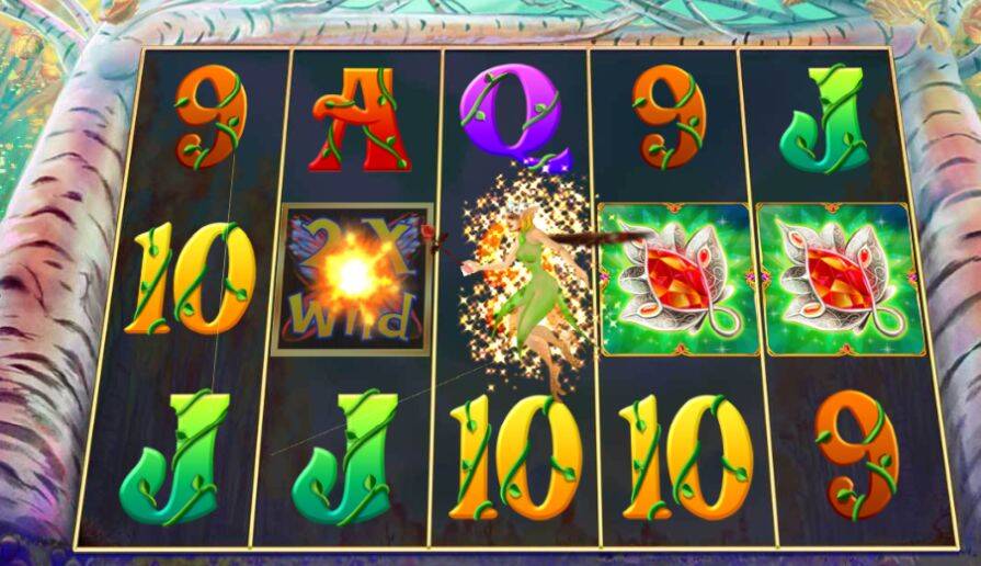 Бонусная игра в слоте Fairy's Charmed Forest