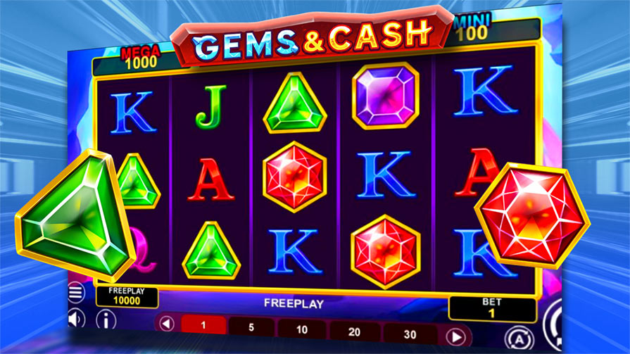 Gems And Cash Win Spins