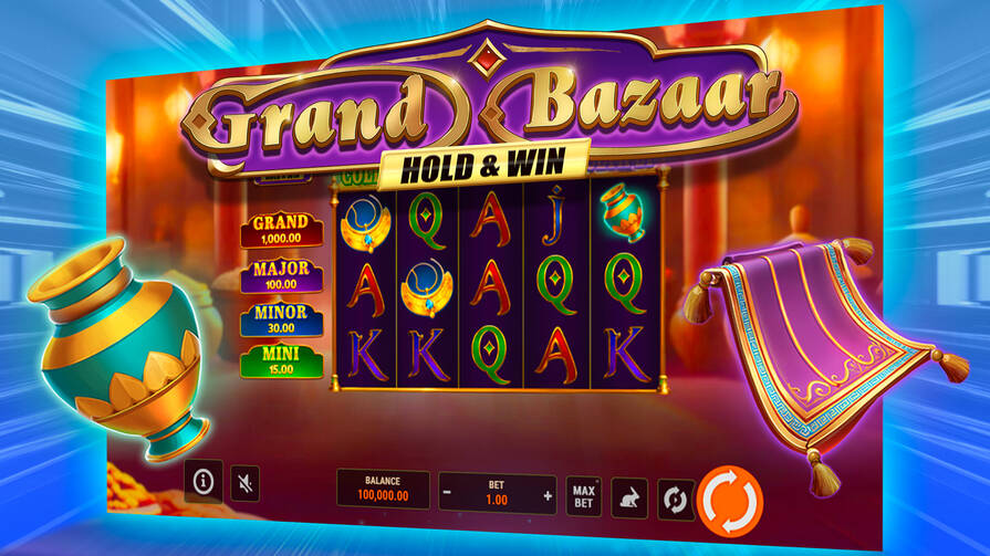 Grand Bazaar: Hold and Win