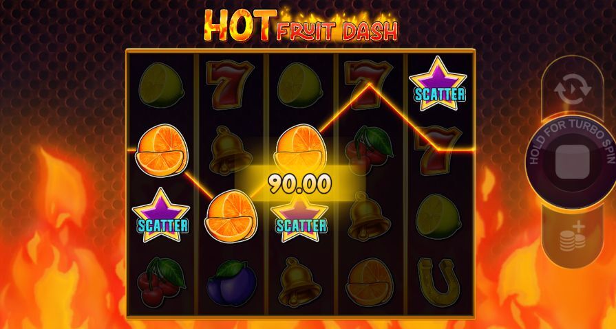 Hot Fruit Dash демо
