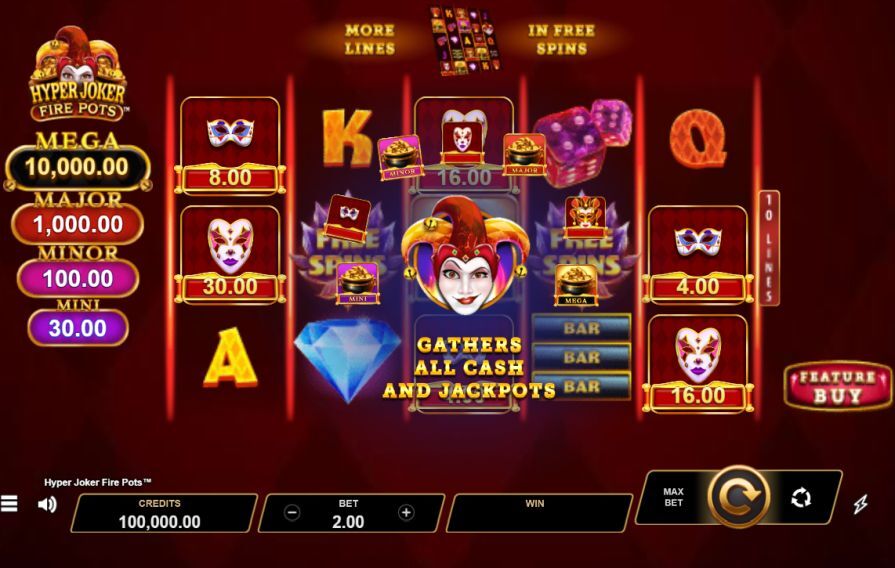 Hyper Joker Fire Pots демо