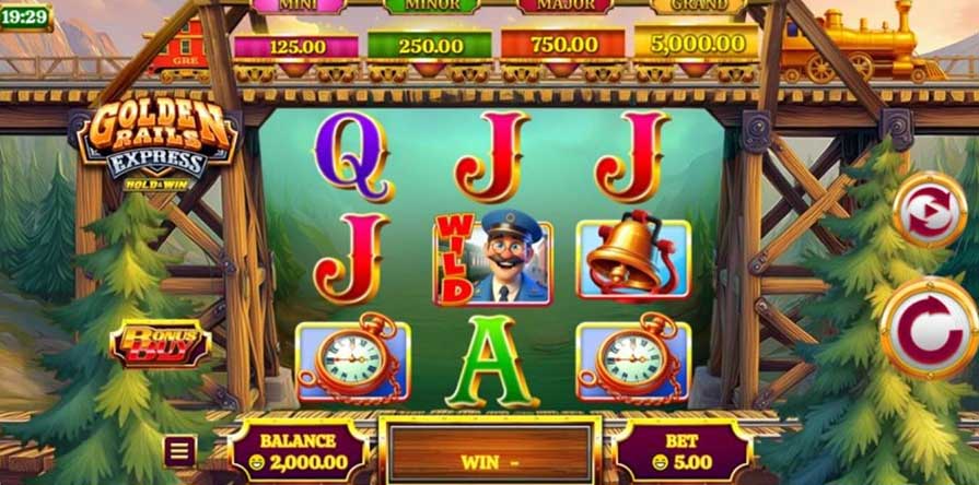 игра Golden Rails Express