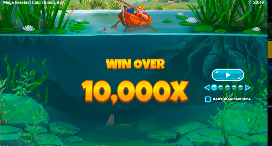 демо Mega Greatest Catch Bonus Buy