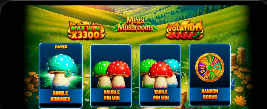 демо Mega Mushrooms