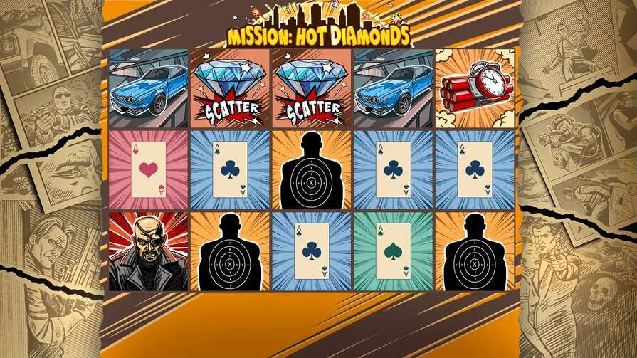 Игра Mission Hot Diamonds