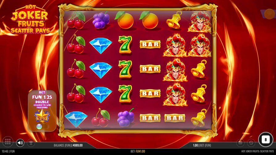 Hot Joker Fruits: Scatter Pays