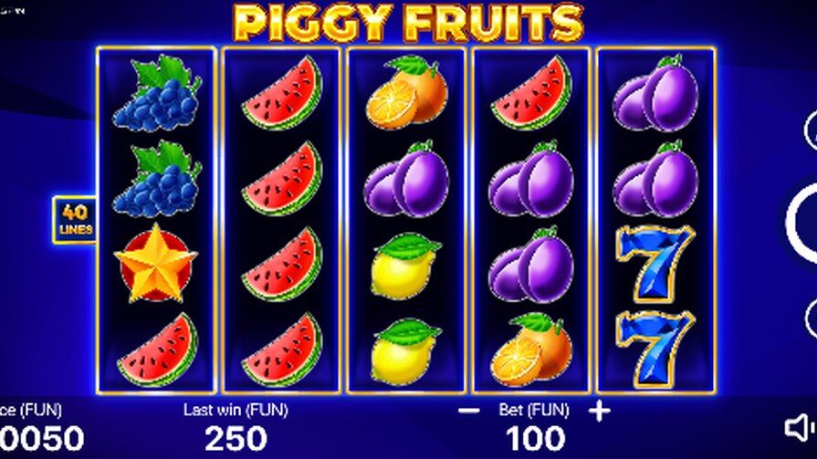 Игра Piggy Fruits