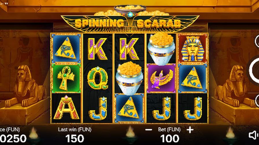 Spinning Scarab