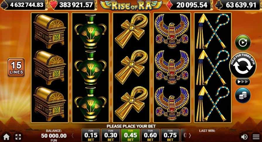 слот Rise of Ra