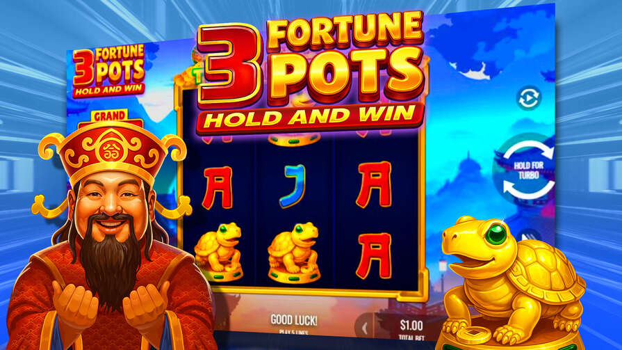 3 Fortune Pots Hold and Win