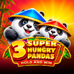 3 Super Hungry Pandas: Hold & Win