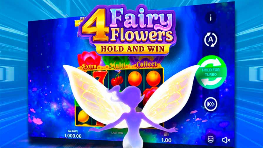 4 Fairy Flowers: Hold and Win