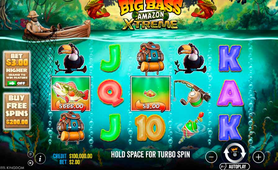слот Big Bass Amazon Xtreme