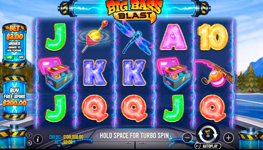 слот Big Bass Blast