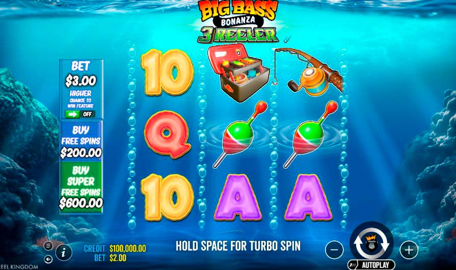 слот Big Bass Bonanza 3 Reeler