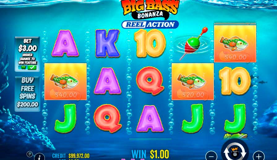 игра Big Bass Bonanza – Reel Action