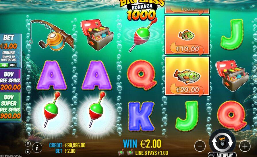игра Big Bass Bonanza 1000