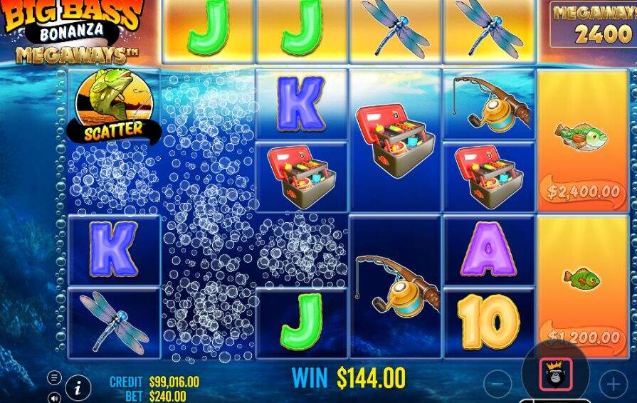 игра Big Bass Bonanza Megaways