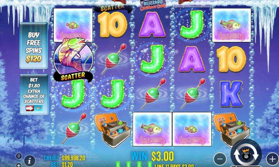 игра Bigger Bass Blizzard – Christmas Catch