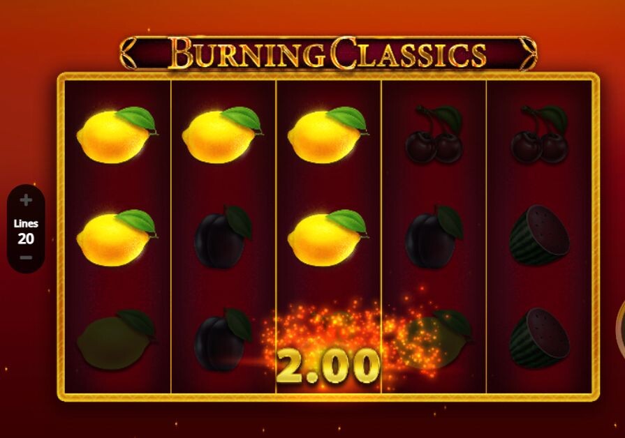 Дизайн игры Burning Classics