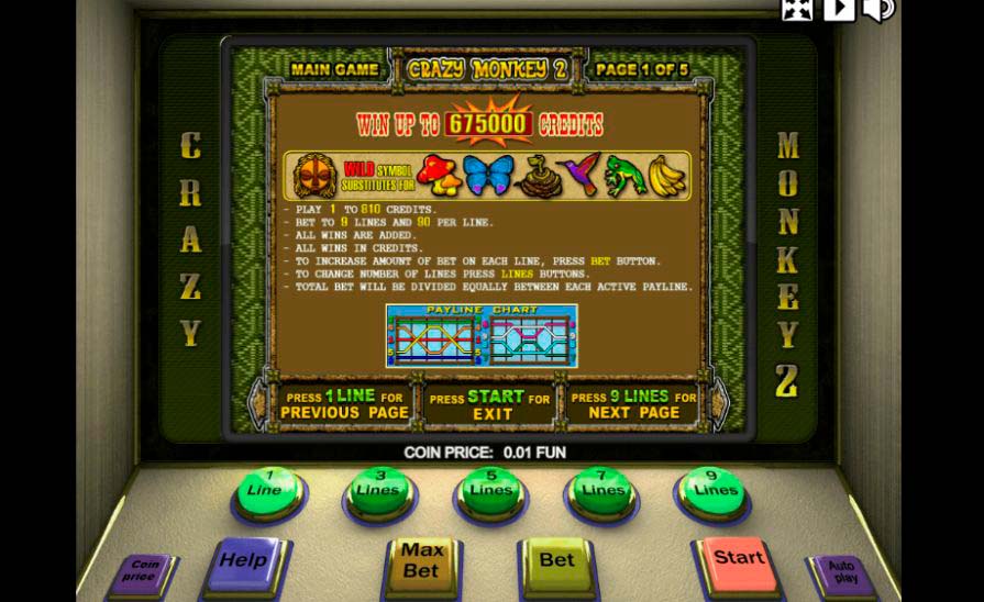 игра Crazy Monkey 2