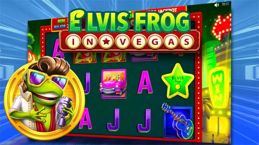 Elvis Frog in Vegas