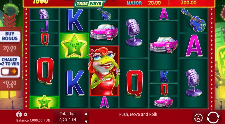 Дизайн игры Elvis Frog TrueWays