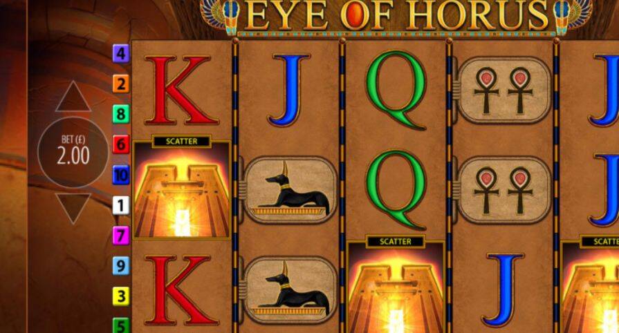 Дизайн игры Eye of Horus