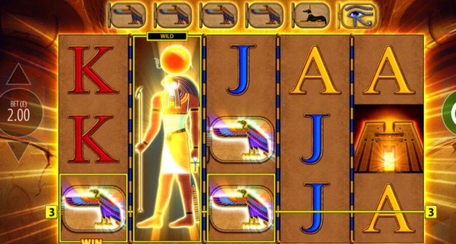 Бонусная игра в слоте Eye of Horus