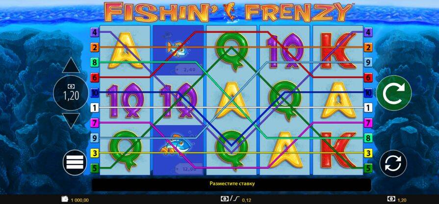 Слот Fishin’ Frenzy