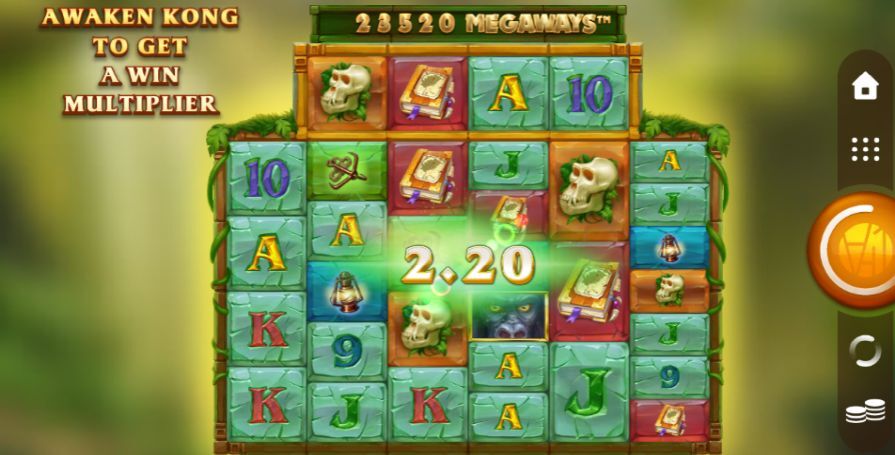 Дизайн игры Forgotten Island Megaways