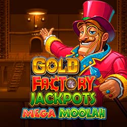 Слот Gold Factory Jackpots: Mega Moolah — демо