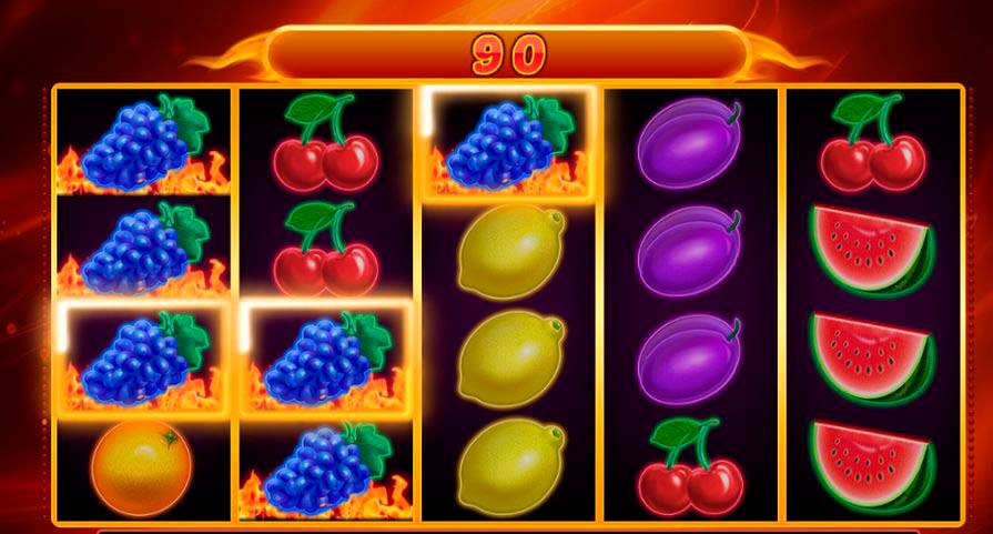 игра Hot Fruits 100