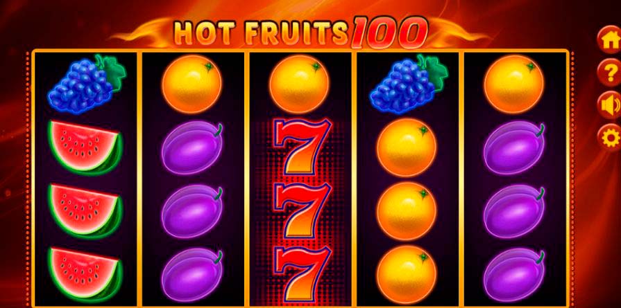 демо Hot Fruits 100