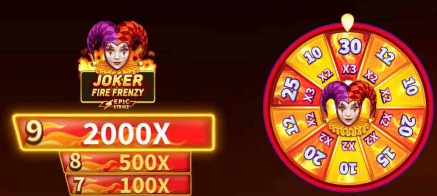 слот Joker Fire Frenzy Epic Strike