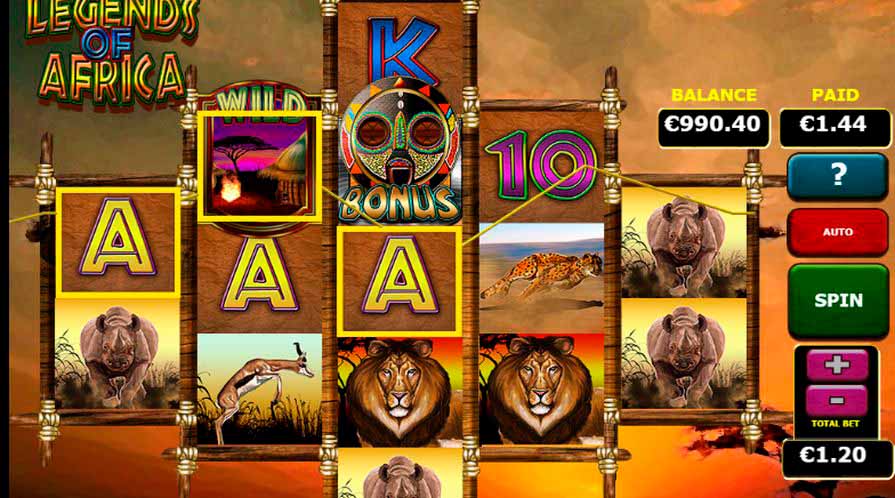 игра Legends of Africa