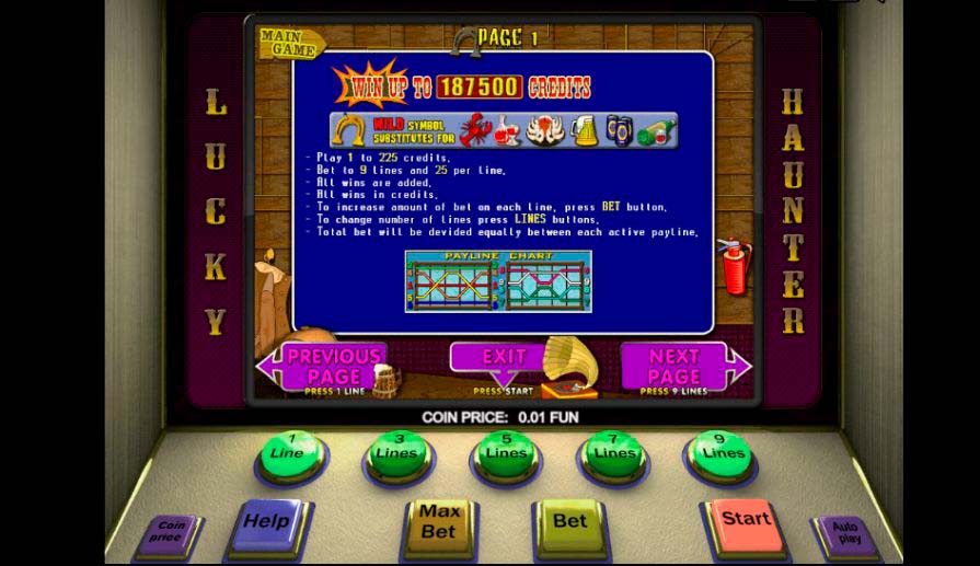 игра Lucky Haunter