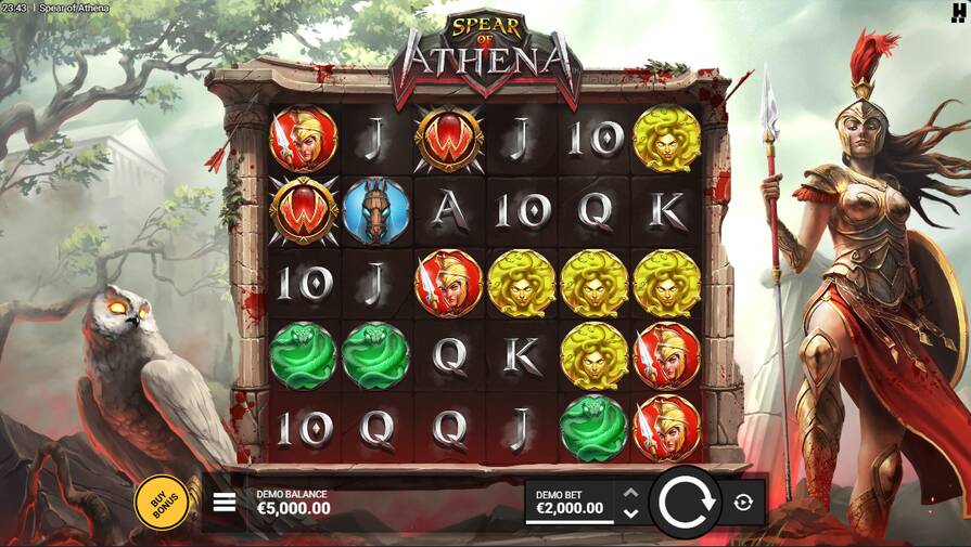 Слот Spear of Athena
