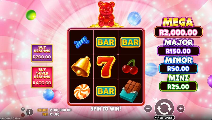 Слот Super Gummy Strike