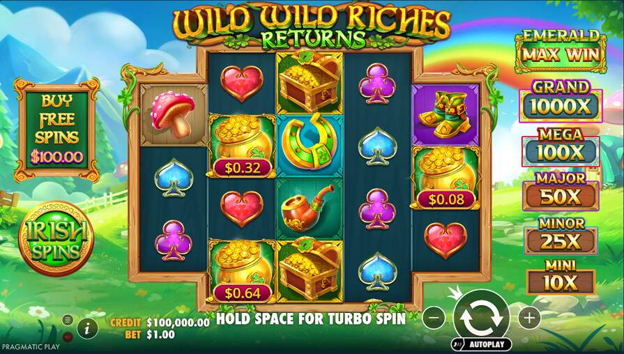 Слот Wild Wild Riches Returns
