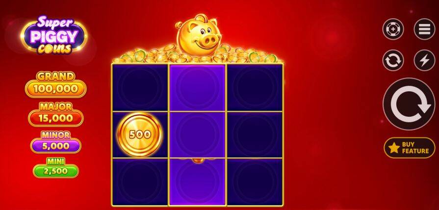 Дизайн игры Super Piggy Coins