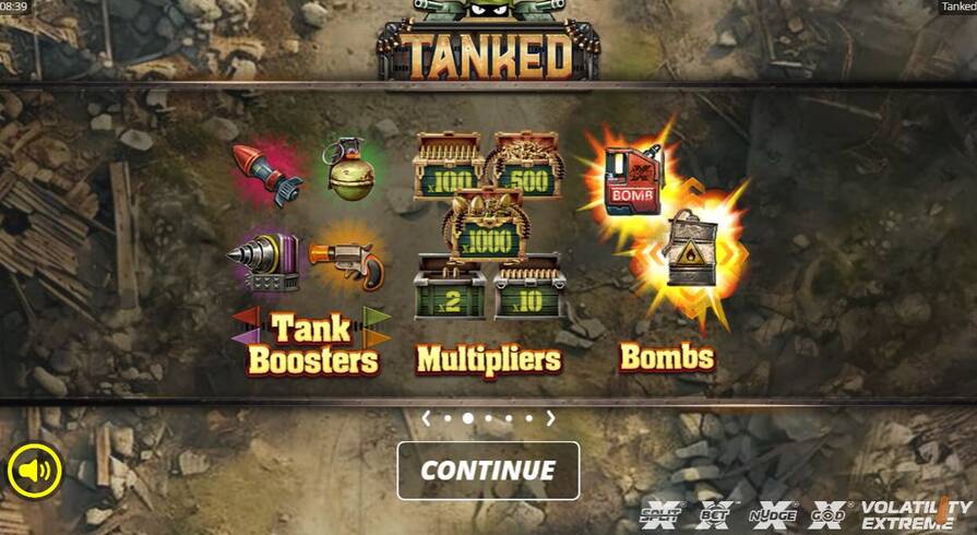 Слот Tanked