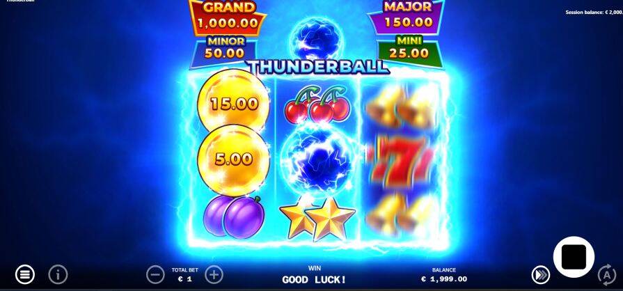игра Thunder Ball