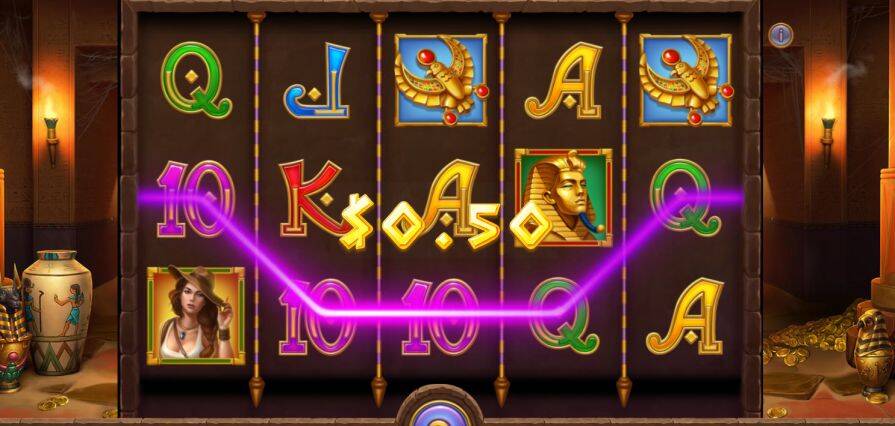 Дизайн игры Tomb of the King