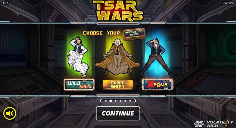 Слот Tsar Wars