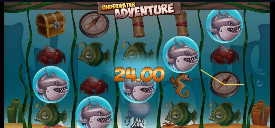Дизайн игры Underwater Adventure