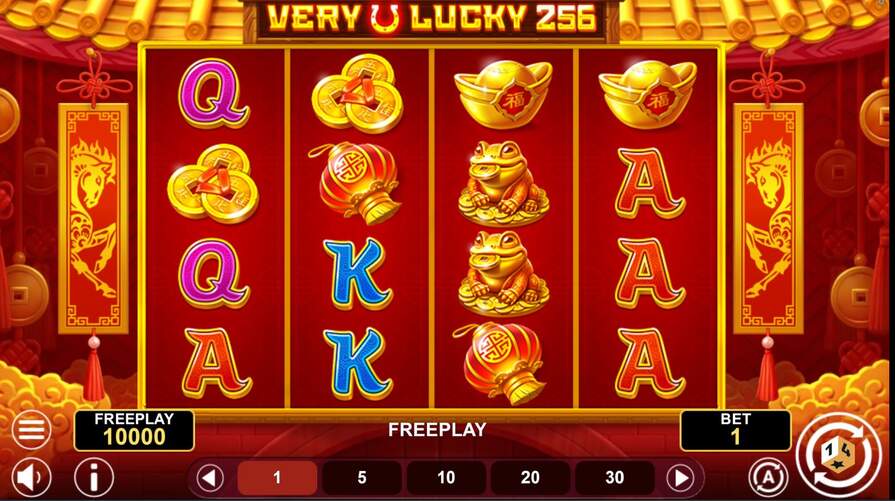 Слот Very Lucky 256